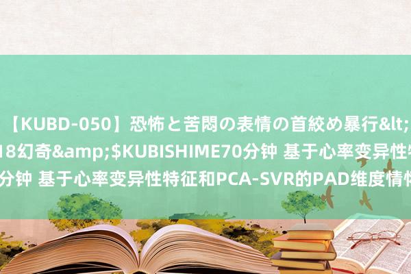 【KUBD-050】恐怖と苦悶の表情の首絞め暴行</a>2013-03-18幻奇&$KUBISHIME70分钟 基于心率变异性特征和PCA-SVR的PAD维度情怀量度分析